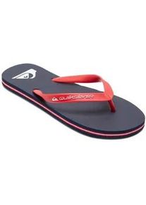 Sandale Quiksilver "Molokai Core", Herren, Gr. 14(47), rot (rot 1), Obermaterial:Obermaterial: Synthetikmaterial / Au&szlig;ensohle: Moosgummi;, Schuhe Sandale