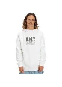 Hoodie DC Shoes "DC Star Reflective", Herren, Gr. XS, wei&szlig;, Obermaterial: 55% Walkfrottier, 25% Walkfrottier, 20% Microfaser;, Sweatshirts Hoodie