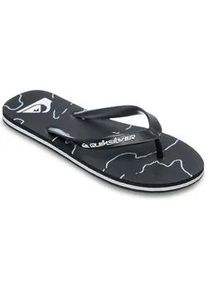 Sandale Quiksilver "Molokai Art 25", Herren, Gr. 6(39), schwarz (schwarz camo), Obermaterial:Obermaterial: Synthetik / Laufsohle: Moosgummi;, Schuhe Sandale