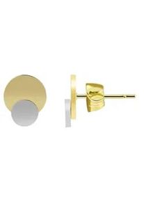 Adelia&acute;s Paar Ohrh&auml;nger ADELIA ́S "Damen Ohrstecker aus poliertem Edelstahl", gold, Ohrringe, Damen, Damen, Edelstahl