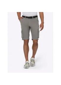 Classic Dog Bermudas CLASSIC, Herren, Gr. 54, Normalgr&ouml;&szlig;en, grau, 98% Baumwolle, 2% Elasthan, unifarben, Hosen Bermudas