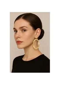 Paar Ohrstecker "Solea", Damen, Gr. Messing, gold, Collezione Alessandro, Ohrringe