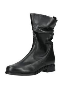 Stiefel Gabor COMFORT "Gabor Comfort Stiefel Leder", Damen, Gr. 38, schwarz, Leder, Schuhe Stiefel