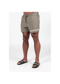 Chiemsee Badeshorts GORILLA WEAR, Herren, Gr. XXL, US-Gr&ouml;&szlig;en, grau (taupe), 92% Polyester, 8% Elasthan, Badehosen Badeshorts, mit schnelltrocknendem Material
