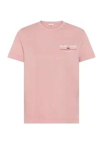 T-Shirt Gant "REG GRAPHIC SS T-SHIRT", Damen, Gr. 3XL, rosa (summer rose), Single Jersey, Obermaterial: 100% Baumwolle, regular fit, Rundhals, Shirts T-Shirt, regular fit, Print auf der Brust