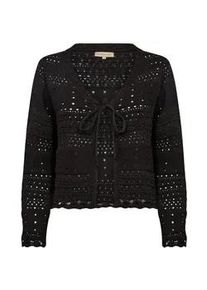 Cardigan soyaconcept "Soya Concept Cardigan SC-PERRY 6", Damen, Gr. M, 9999 schwarz, Obermaterial: 50% Baumwolle, 50% Polyacryl, Strickjacken