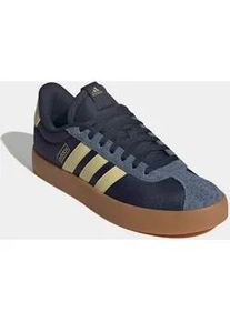 Sneaker Adidas SPORTSWEAR "VL COURT 3.0", Herren, Gr. 43, legend ink, powder gelb, preloved ink, Leder, Textil, Schuhe Sneaker