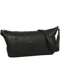 Umh&auml;ngetasche Burkely "Burkely Taschen Leder", Damen, Gr. onesize, schwarz, Leder, Taschen Umh&auml;ngetasche