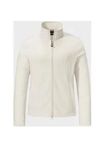 Sch&ouml;ffel Fleecejacke SCH&Ouml;FFEL "Fleece Jacket Leona3", Damen, Gr. 40, beige (9040, natur), Oberstoff: 100% Polyester, regular fit, hoch geschlossener Ausschnitt, Jacken Fleecejacke