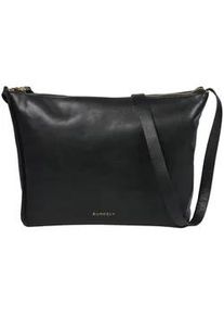 Umh&auml;ngetasche Burkely "Burkely Taschen Leder", Damen, Gr. onesize, schwarz, Leder, Taschen Umh&auml;ngetasche