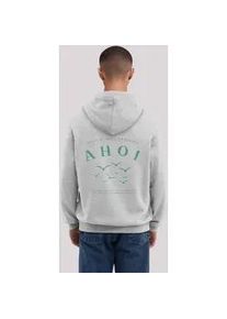 Kapuzenpullover F4NT4STIC "transparent", Herren, Gr. XL, grau (grau melange), Obermaterial: 80% Baumwolle, 20% Polyester, relaxed fit, Pullover Kapuzenpullover, Osteee Kollektion, Urlaub, Ahoi Moin