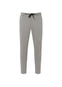 Anzughose Thomas Goodwin "Hose", Herren, Gr. 90, Untersetzt- und Schlankgr&ouml;&szlig;en, grau (lightgrau), 60% Polyester, 35% Viskose, 5% Elasthan, unifarben, slim fit lang, Hosen Anzughose, im Slim-Fit, 3936-0-2835