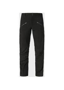 Sch&ouml;ffel Outdoorhose SCH&Ouml;FFEL "Mountain Softshell Pt Style Milagle MNS", Herren, Gr. 50, Normalgr&ouml;&szlig;en, schwarz (9990, schwarz), Oberstoff: Aussenseite: 92% Polyester, 8% Elasthan, Innenseite: 100% Polyester; (Membran: Thermoplastisches Polyurethan); Oberstoff Einsatz: 92% Polyester, 8% Elasthan, Hosen Outdoorhose