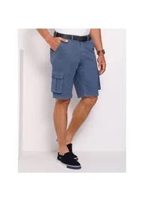 Classic Dog Bermudas CLASSIC, Herren, Gr. 54, Normalgr&ouml;&szlig;en, blau (jeansblau), 98% Baumwolle, 2% Elasthan, unifarben, Hosen Bermudas