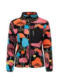 Pl&uuml;schjacke Ragwear "Alaris", Damen, Gr. S (36), mehrfarbig, Pl&uuml;sch, Material: 100% Polyester, Basic, oversize h&uuml;ftbedeckend, hoch geschlossener Ausschnitt, &Auml;rmel ohne &Auml;rmelschlitz normaler Saum mit Gummizug, Jacken, Kuschelige Fleecejacke mit Brusttasche