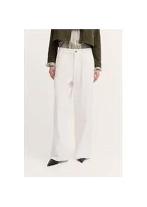 5-Pocket-Jeans Bugatti "Bequeme Passform", Damen, Gr. 44, Normalgr&ouml;&szlig;en, beige (20, ecru), 56% Lyocell, 41% Baumwolle, 3% Elasthan, Jeans 5-Pocket-Jeans, mit Flexcity Stretch