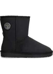 O`Neill Schlupfboots O'NEILL "BESIANA WOMEN HIGH", Damen, Gr. 42, triple schwarz, Synthetik, Schuhe Schlupfboots, gef&uuml;tterte Winterschuhe, Winterboots, Snowboots, Schlupfstiefel