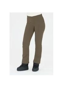 ENDURANCE ATHLECIA Softshellhose ATHLECIA "Vikki", Damen, Gr. 46, EURO-Gr&ouml;&szlig;en, olivgr&uuml;n, 82% Polyamid, 18% Elasthan, unifarben, lang, Hosen Softshellhose, mit DWR-Treatment