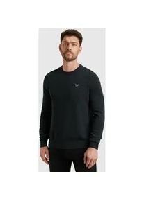 PME-Legend Rundhalspullover PME LEGEND, Herren, Gr. XL, salute, Web, Obermaterial: 50% Baumwolle, 50% Modal, unifarben, regular fit normal, Rundhals, Rippb&uuml;ndchen, Pullover Rundhalspullover, mit Logo Stickerei