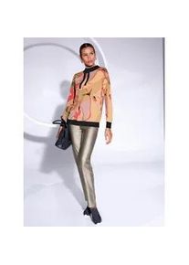 CR&Eacute;ATION L Strickpullover CREATION L "Modal-Baumwoll-Pullover", Damen, Gr. 42, beige (beige, apricot, bedruckt), 50% Baumwolle, 50% Modal, bedruckt, gemustert, mehrfarbig, Pullover Strickpullover