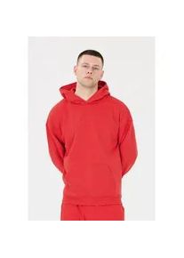 Kapuzensweatshirt Virtus "Kayce", Herren, Gr. L, rot, 45% Polyester, 35% Baumwolle, 20% Polyester, unifarben, normal, ohne Ausschnitt, Sweatshirts, mit h&ouml;chstem Tragekomfort