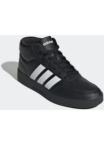 Sneaker Adidas SPORTSWEAR "BREAKNET MID", Herren, Gr. 44, schwarz-wei&szlig; (core schwarz, cloud wei&szlig;, core schwarz), Synthetik, Schuhe Sneaker
