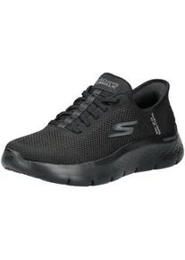 Sneaker Skechers "Skechers Sneaker Textil", Damen, Gr. 40, schwarz, Textil, Schuhe Sneaker