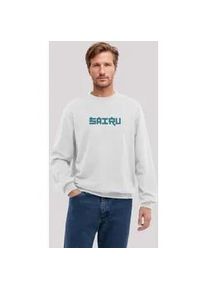 Sweatshirt F4NT4STIC "Koi Fish Japan Streetstyle", Herren, Gr. M, wei&szlig; (off, wei&szlig;), Obermaterial: 80% Baumwolle, 20% Polyester, regular fit, Rundhals, ohne B&uuml;ndchen, Sweatshirts Sweatshirt, Japan Streetwear Styles