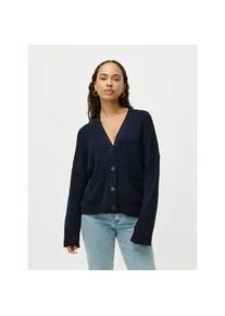 Strickjacke LEGER "Hanne, LeGer by Lena Gercke", Damen, Gr. 40, navy, Strick, Obermaterial: 56% Polyacryl, 44% Polyamid, regular fit normal, V-Ausschnitt, eingesetzt Rippstrickb&uuml;ndchen, Strickjacken Strickjacke, Regular fit mit V-Ausschnitt