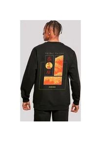 Sweatshirt F4NT4STIC "Shibui Series Japan Streetstyle", Herren, Gr. M, schwarz, Obermaterial: 50% Baumwolle, 50% Polyester, regular fit, Rundhals, ohne B&uuml;ndchen, Sweatshirts Sweatshirt, Japan Streetwear Styles