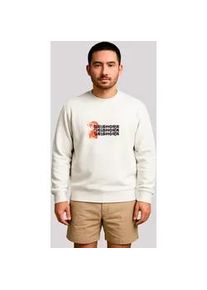 Sweatshirt F4NT4STIC "Geishora Japan Streetstyle", Herren, Gr. S, wei&szlig; (off, wei&szlig;), Obermaterial: 80% Baumwolle, 20% Polyester, regular fit, Rundhals, ohne B&uuml;ndchen, Sweatshirts Sweatshirt, Japan Streetwear Styles