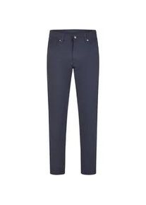 Br&uuml;hl Stoffhose BR&Uuml;HL "York DO", Herren, Gr. 30, EURO-Gr&ouml;&szlig;en, blau, 97% Baumwolle, 3% Elasthan, unifarben, lang, Hosen Stoffhose, im klassischen 5-Pocket Style