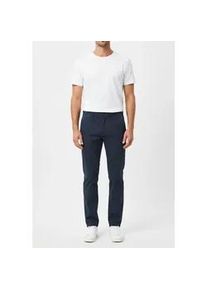 Jack & Jones Chinohose JACK & JONES "JPSTMARCO JJERIK CHINO", Herren, Gr. 29, L&auml;nge 30, blau (navy blazer), Web, Obermaterial: 98% Baumwolle, 2% Elasthan, unifarben, slim fit kn&ouml;chellang, Hosen Chinohose