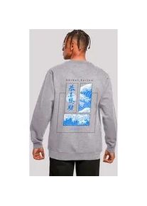 Sweatshirt F4NT4STIC "Shibui Series Japan Streetstyle", Herren, Gr. XXL, grau (erdgrau), Obermaterial: 50% Baumwolle, 50% Polyester, regular fit, Rundhals, ohne B&uuml;ndchen, Sweatshirts Sweatshirt, Japan Streetwear Styles
