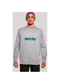 Sweatshirt F4NT4STIC "Koi Fish Japan Streetstyle", Herren, Gr. XXL, grau (erdgrau), Obermaterial: 50% Baumwolle, 50% Polyester, regular fit, Rundhals, ohne B&uuml;ndchen, Sweatshirts Sweatshirt, Japan Streetwear Styles