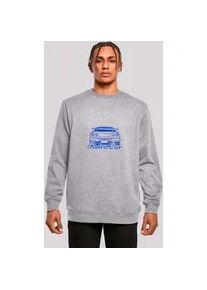 Sweatshirt F4NT4STIC "Retro Car Japanese Streetstyle", Herren, Gr. 5XL, erdgrau, Obermaterial: 50% Baumwolle, 50% Polyester, regular fit, Rundhals, ohne B&uuml;ndchen, Sweatshirts Sweatshirt, Japan Streetwear Styles
