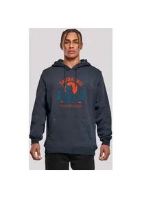 Kapuzenpullover F4NT4STIC "Japanischer Shiba Inu Hund", Herren, Gr. 3XL, blau (navy), Obermaterial: 65% Baumwolle, 35% Polyester, slim fit, Pullover Kapuzenpullover, Premium Qualit&auml;t