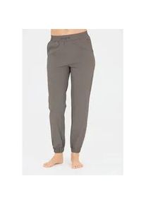 ENDURANCE ATHLECIA Sweathose ATHLECIA "Hero", Damen, Gr. 34, EURO-Gr&ouml;&szlig;en, braun, 92% Nylon, 8% Elasthan, unifarben, lang, Hosen Sweathose, mit 4-Wege-Stretchfunktion