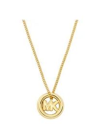 Kette mit Anh&auml;nger Michael Kors "Schmuck Geschenk Metall Halskette PREMIUM", gold (gelbgoldfarben), Halsketten, Damen, ohne Zirkonia, Metall, L: 45,5 B: 1mm, wahlweise mit oder ohne Zirkonia, B:1mm