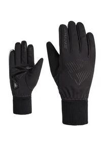 Fahrradhandschuhe Ziener "DOMMI-Z bike glove junior", Kinder, Gr. M, schwarz, Materialmix, Handschuhe