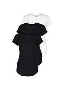 alife and kickin T-Shirt ALIFE & KICKIN "Damen AriAK", Damen, Gr. XXL, schwarz, 95% Viskose, 5% Elasthan, Shirts T-Shirt