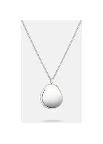 Kette mit Anh&auml;nger Liebeskind Berlin "Schmuck Geschenk Edelstahl Halskette The Organic", silber (silberfarben), Halsketten, Damen, Edelstahl, L: 50 B: 2mm, B:2mm