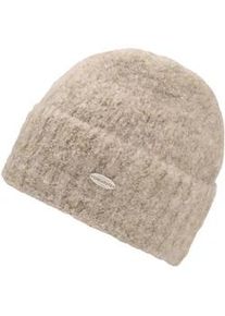 Beanie Chillouts "Emma Hat", Damen, beige, Materialmix, unifarben, M&uuml;tzen Beanie, ist formbest&auml;ndig, pflegeleicht, kuschelig weich