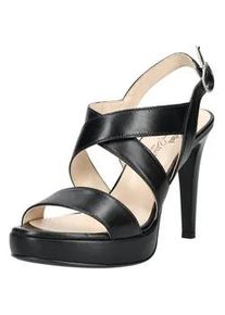 High-Heel-Sandalette Nero Giardini "Nero Giardini Sandalen Leder", Damen, Gr. 38, schwarz, Leder, Schuhe