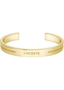 Armreif Lacoste "ADVENTURER", gelbgoldfarben, Armb&auml;nder, Damen, Edelstahl, Armreif