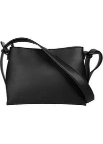 Umh&auml;ngetasche Bugatti "LUNA", Damen, Gr. B/H/T: 30cm x 22cm x 12cm onesize, schwarz, Kunstfaser, clean, Taschen Umh&auml;ngetasche