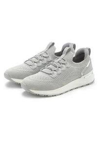 Sneaker Vivance "Freizeitschuh, Halbschuh, Turnschuh", Damen, Gr. 42, grau, Obermaterial: 100% Textilmaterial. Decksohle: 100% Textilmaterial. Futter: 100% Textilmaterial. Laufsohle: 100% Synthetik, unifarben, Basic, Schuhe Sneaker, mit elastischen Schn&uuml;rb&auml;ndern VEGAN