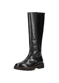 Stiefel Geox "Geox Stiefel Leder/Synthetik", Damen, Gr. 38, schwarz, Leder, Synthetik, Schuhe Stiefel