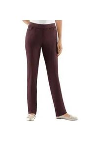 Stretch-Jeans Classic Basics, Damen, Gr. 255, Extrakurzgr&ouml;&szlig;en, rot (bordeaux), 96% Baumwolle, 4% Elasthan, unifarben, lang, Jeans