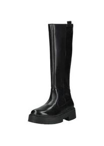 Stiefel Geox "Geox Stiefel Leder/Synthetik", Damen, Gr. 37, schwarz, Leder, Synthetik, Schuhe Stiefel